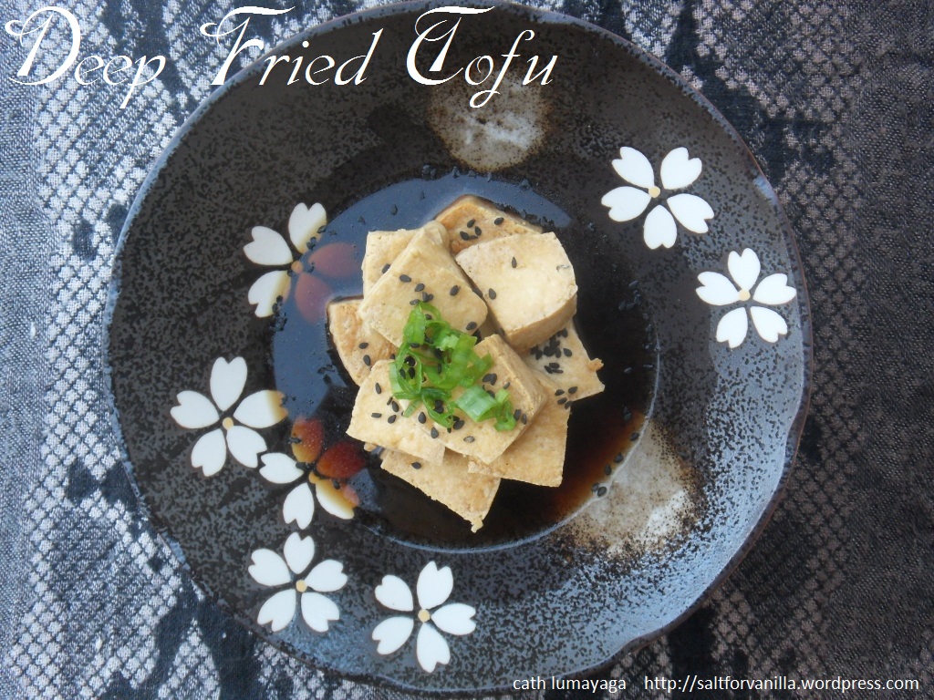 deep fried tofu soaked in stock