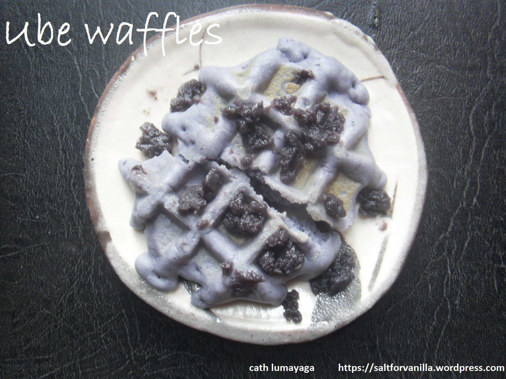 ube waffles